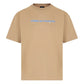 Comme Des Fuckdown Brown Cotton T-Shirt