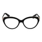 Yohji Yamamoto Black Unisex Optical Frames