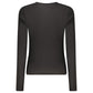 Guess Jeans Black Cotton Tops & T-Shirt