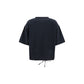 Fabiana Filippi Silk detail T-shirt