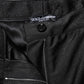 Dolce & Gabbana Black Viscose High Waisted Hot Pants Shorts
