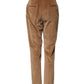 Dolce & Gabbana Brown Cotton Corduroy Tapered Pants