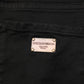 Dolce & Gabbana Black Cotton Logo Skinny Mid Waist Denim Jeans