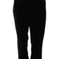 Dolce & Gabbana Black Cotton Skinny Capri Cropped Denim Jeans