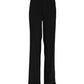 Dolce & Gabbana Black Wool High Waist Flared Pants