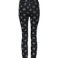 Dolce & Gabbana Black DG Logo High Waist Skinny Denim Jeans