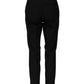 Dolce & Gabbana Black Wool High Waist Tapered Pants