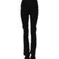 Dolce & Gabbana Black Cotton High Waist Skinny Denim Jeans