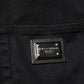 Dolce & Gabbana Black Cotton High Waist Skinny Denim Jeans