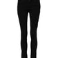 Dolce & Gabbana Black Cotton Skinny Mid Waist Denim Jeans