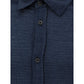 Canali Blue Cotton Shirt