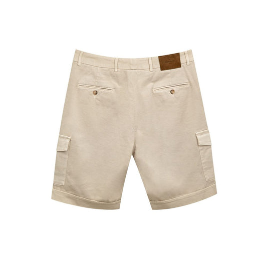 Beige Cotton Cargo