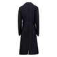 Bottega Veneta Blue Cotton Trench Coat