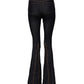 Dolce & Gabbana Black Cotton Mid Waist Bootcut Denim Jeans