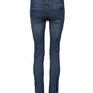 Dolce & Gabbana Blue Cotton Mid Waist Skinny Denim Jeans