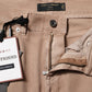 Dolce & Gabbana Brown Cotton Boyfriend Denim Trousers Jeans