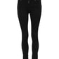 Dolce & Gabbana Black Cotton Skinny Mid Waist Denim Jeans