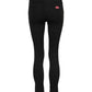 Dolce & Gabbana Black Cotton Skinny Mid Waist Denim Jeans