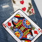 Dolce & Gabbana Blue Play Card Embroidery Skinny Denim Jeans