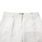Dolce & Gabbana White Cotton Floral Jacquard Pants
