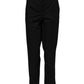 Dolce & Gabbana Black Cotton High Waist Formal Pants