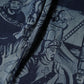 Dolce & Gabbana Blue Graphic Print Tapered Denim Jeans