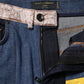 Dolce & Gabbana Multicolor Patchwork Skinny Denim Jeans