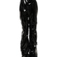 Dolce & Gabbana Black High Waist Cargo Bootcut Pants