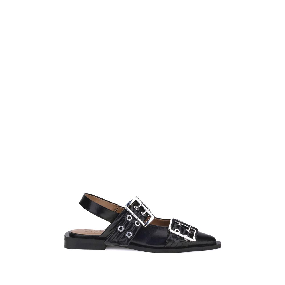 Ganni Ballerinas with straps
