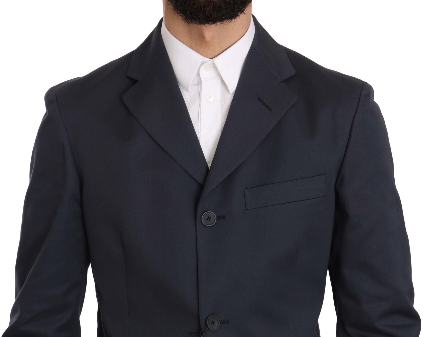 Eleganter blauer Zweiteiler