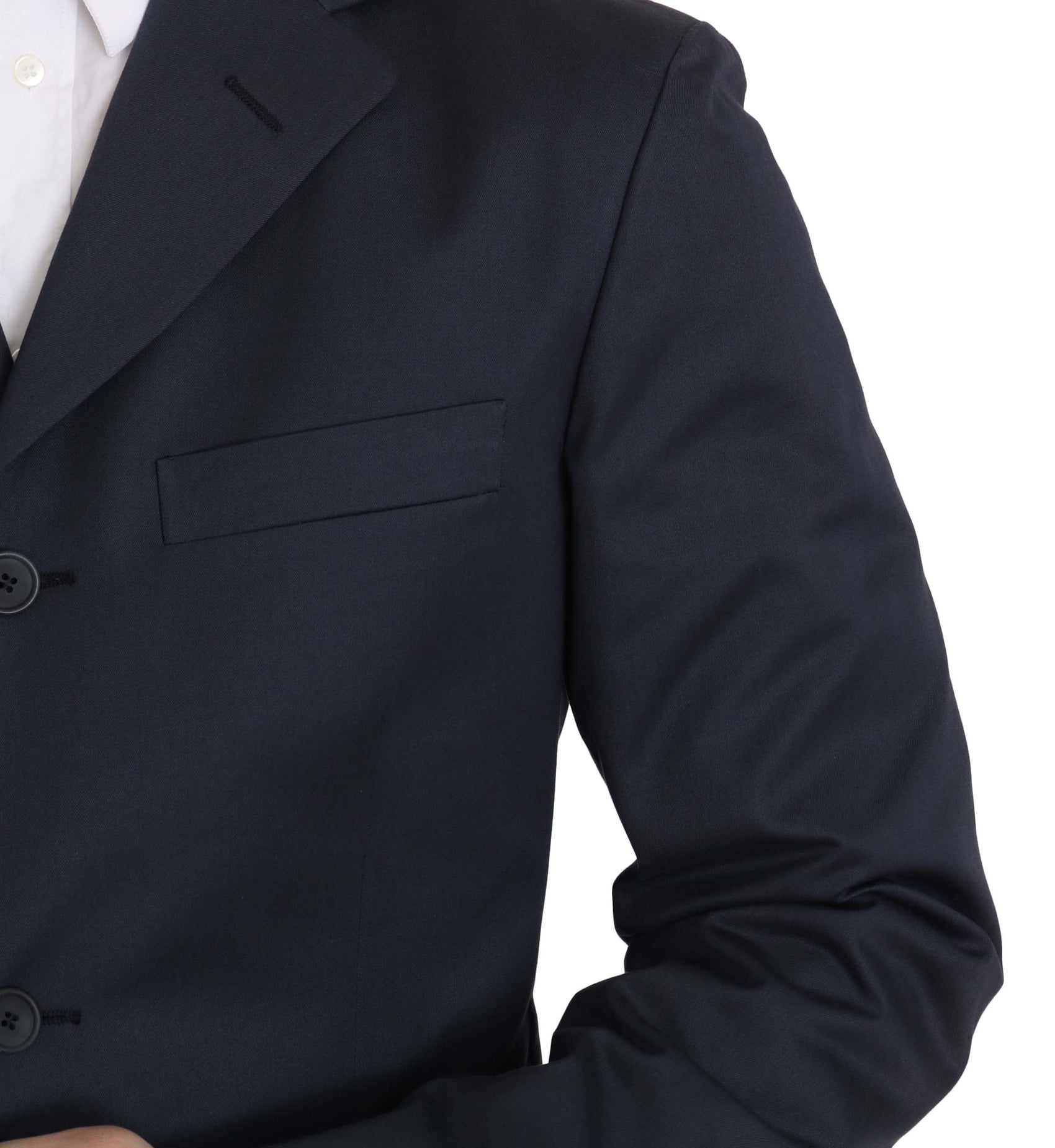 Eleganter blauer Zweiteiler