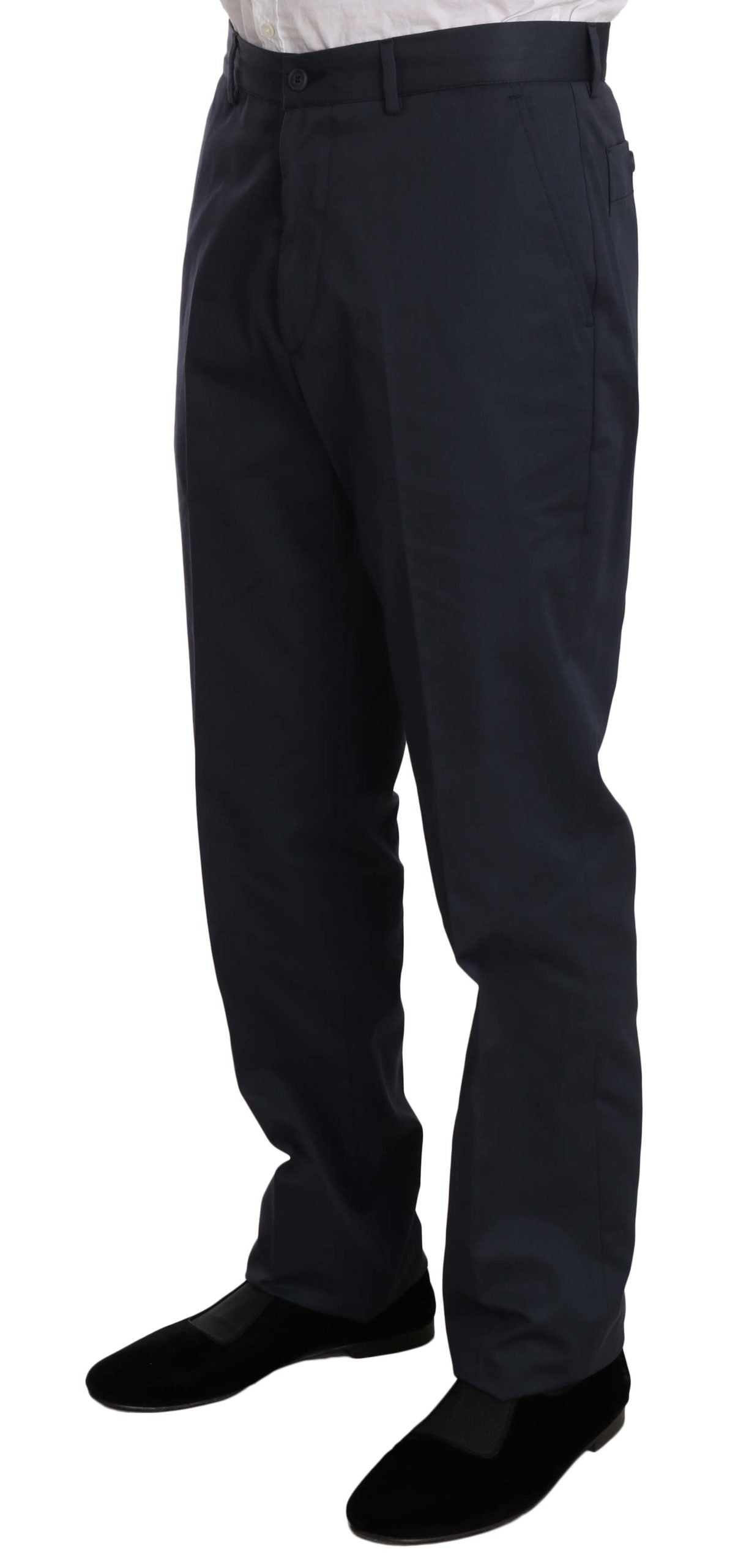 Eleganter blauer Zweiteiler