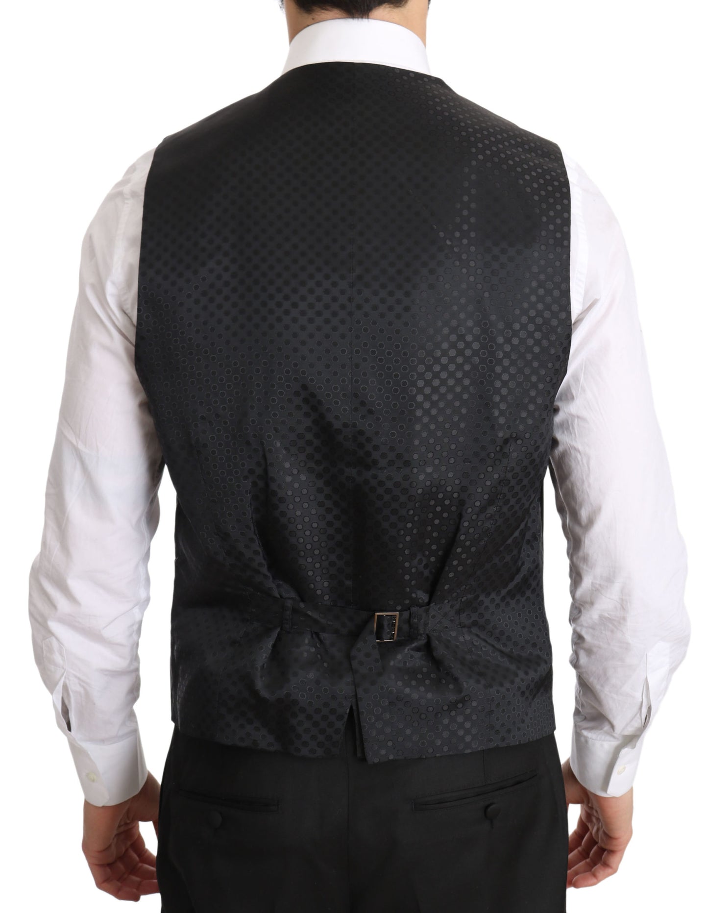 Elegante gilet formale grigio - vestibilità regolare