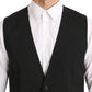 Elegant Gray Formal Vest - Regular Fit