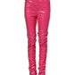 Dolce & Gabbana Pink Cotton High Waisted Skinny Denim Jeans