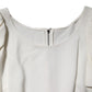 Dolce & Gabbana White Round Neck Short Sleeves Blouse Top