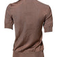 Dolce & Gabbana Brown Lily Embellished Round Neck Blouse Top