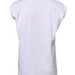 Dolce & Gabbana White Cotton Sleeveless Women Tank T-shirt