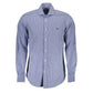 Harmont & Blaine Blue Cotton Shirt