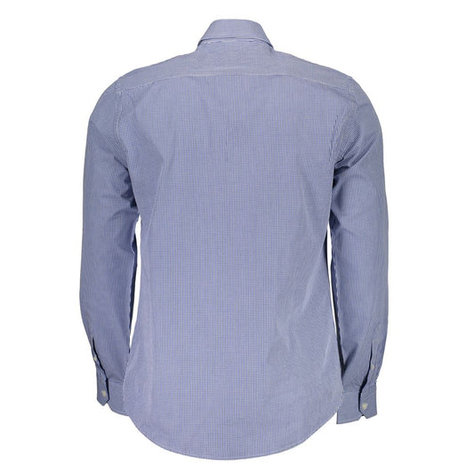Harmont & Blaine Blue Cotton Shirt