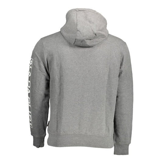 Napapijri Gray Cotton Sweater