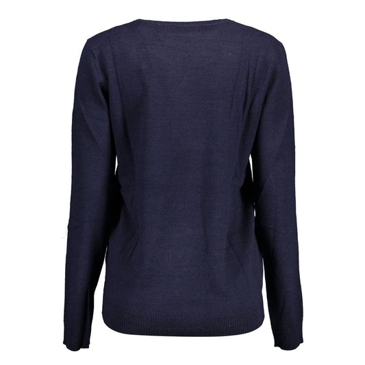 U.S. POLO ASSN. Blue Nylon Sweater