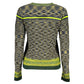 Desigual Green Cotton Sweater