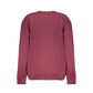Cavalli Class Purple Cotton Sweater