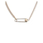 Versace Safety pin Necklace
