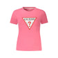 Guess Jeans Pink Cotton Tops & T-Shirt