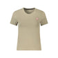 Guess Jeans Beige Cotton Tops & T-Shirt