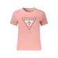 Guess Jeans Pink Cotton Tops & T-Shirt