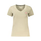 Guess Jeans Green Cotton Tops & T-Shirt