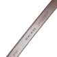Dolce & Gabbana Brown Calf Leather Antique Buckle Belt
